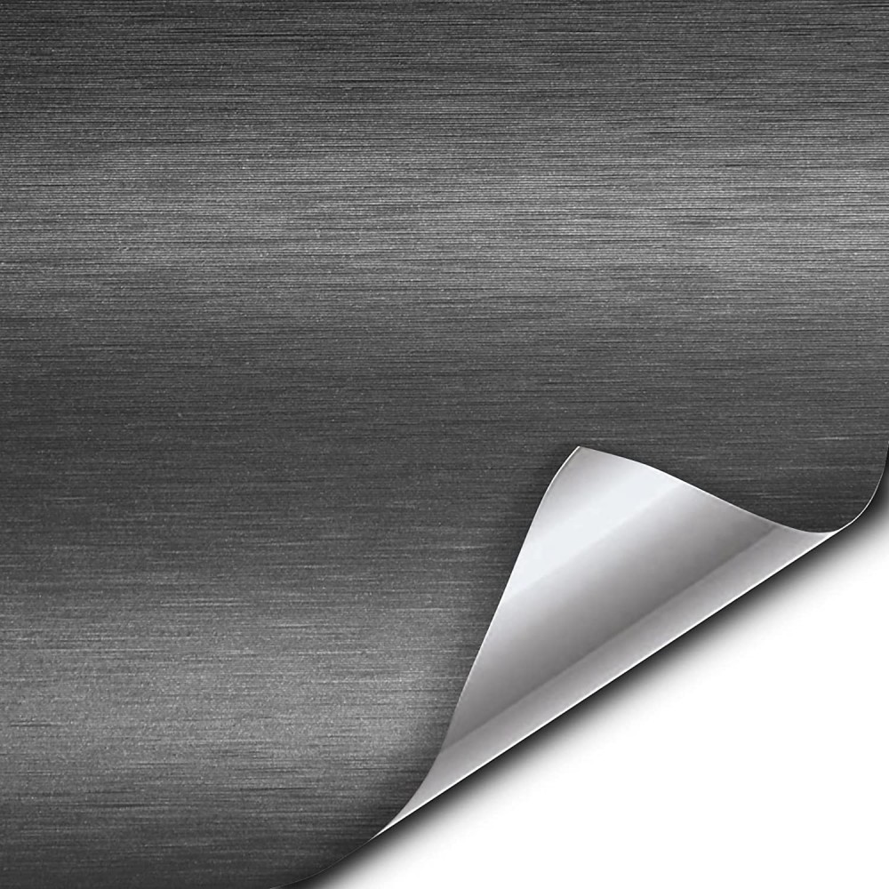 Folie colantare auto Aluminiu Polisat Antracit (1m x 1,52m) - AVX-K10161 - AVEX