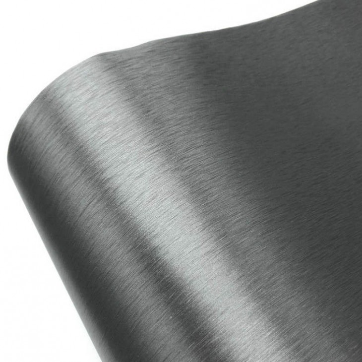 Folie colantare auto Aluminiu Polisat Antracit (1m x 1,52m) - AVX-K10161 - AVEX