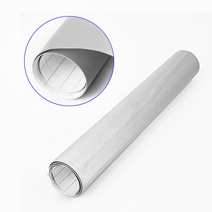 Folie colantare auto Aluminiu Polisat Argintiu (1m x 1,52m) - AVX-K10372 - AVEX