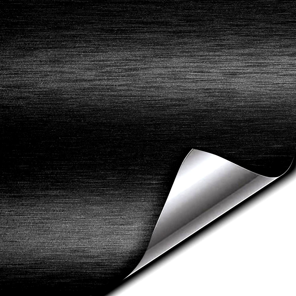 Folie colantare auto Aluminiu Polisat Negru (1m x 1,52m) - AVX-K10163 - AVEX