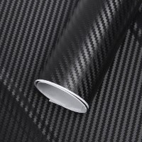 Folie colantare auto Carbon 3D - Negru (3m x 1,27m)
