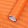 Folie colantare auto Carbon 3D - Orange (3m x 1,27m) - AVX-T1604 - AVEX
