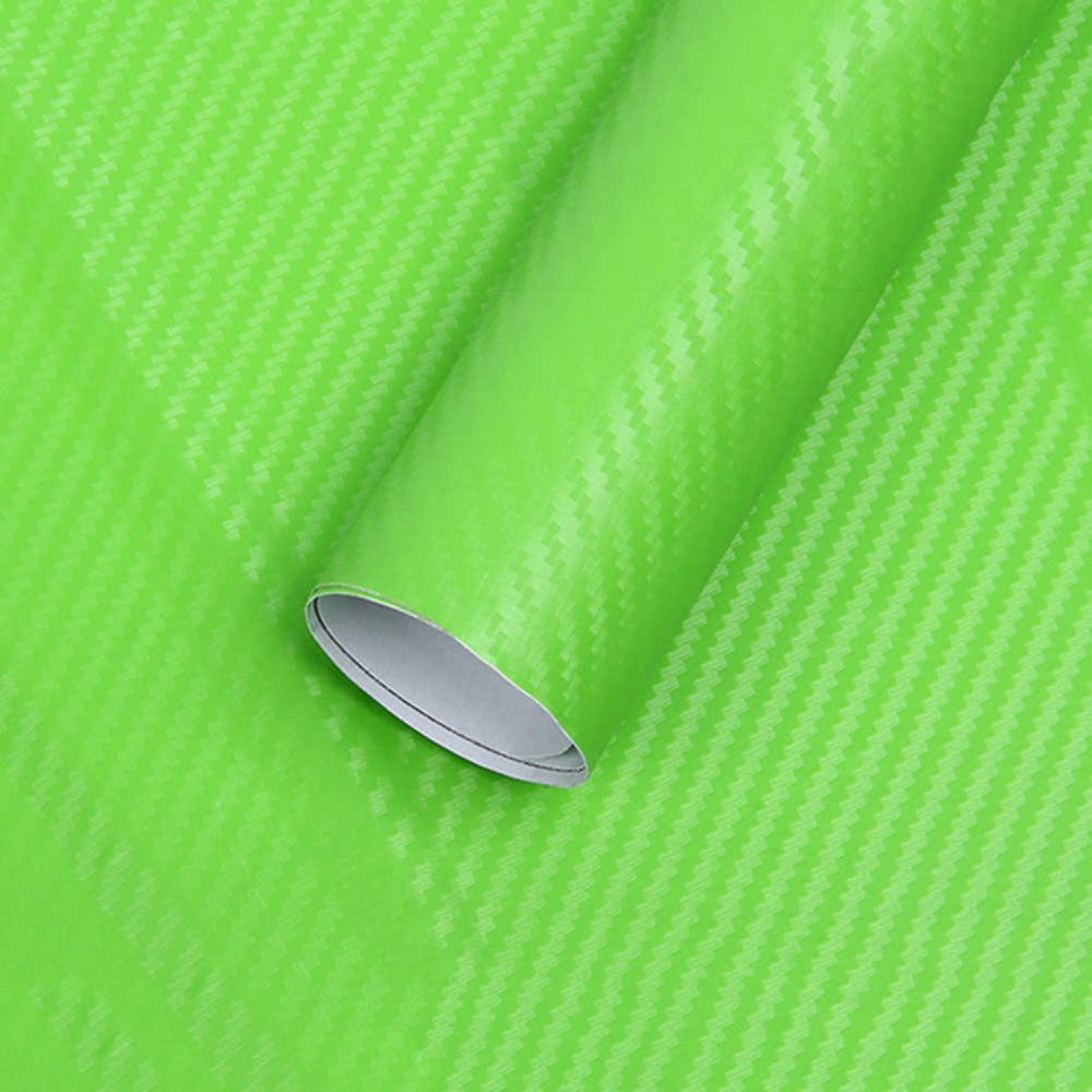 Folie colantare auto Carbon 3D - Verde (3m x 1,27m) - AVX-T280716-3 - AVEX