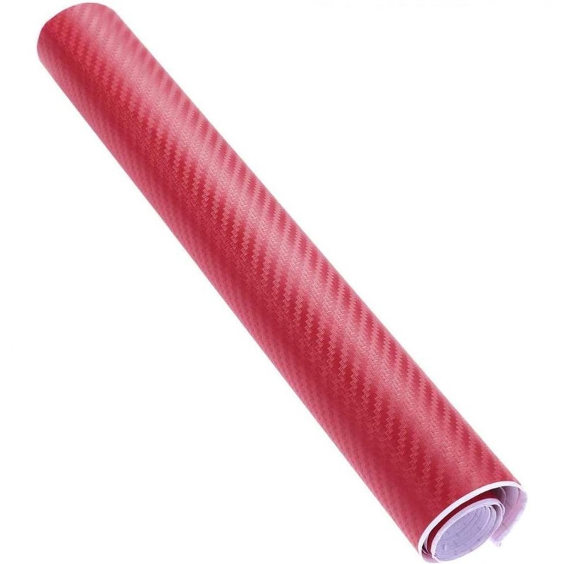 Folie colantare auto Carbon 3D - Visiniu (3m x 1,27m) - AVX-K10181 - AVEX