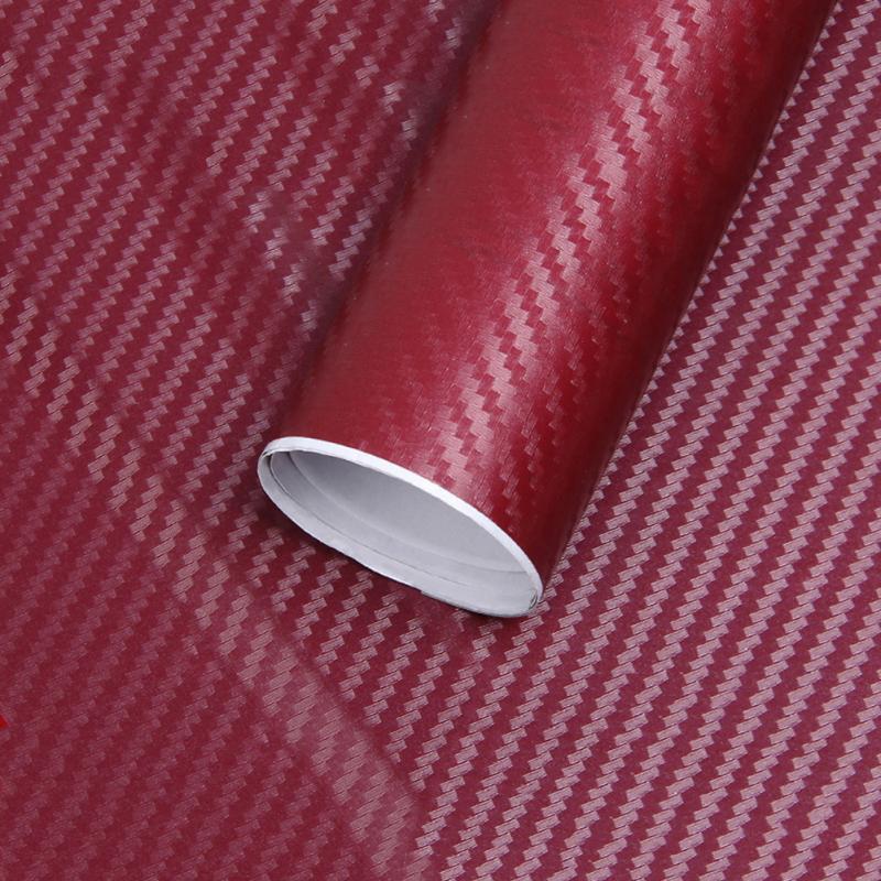 Folie colantare auto Carbon 3D - Visiniu (3m x 1,27m) - AVX-K10181 - AVEX