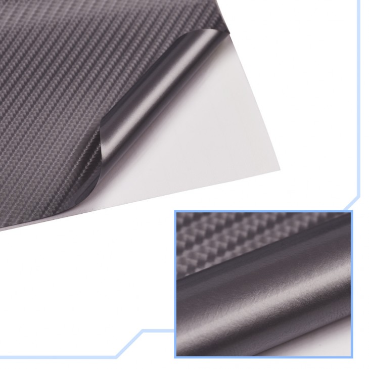 Folie colantare auto Carbon 5D Lacuit Argintiu (3,0m x 1,52m) - AVX-KX10273 - AVEX