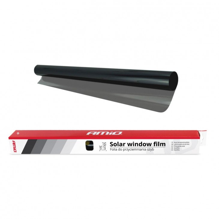 Folie fumurie pentru geamuri Black 0.5 x 3m (30%) - AVX-AM01651 - AMIO