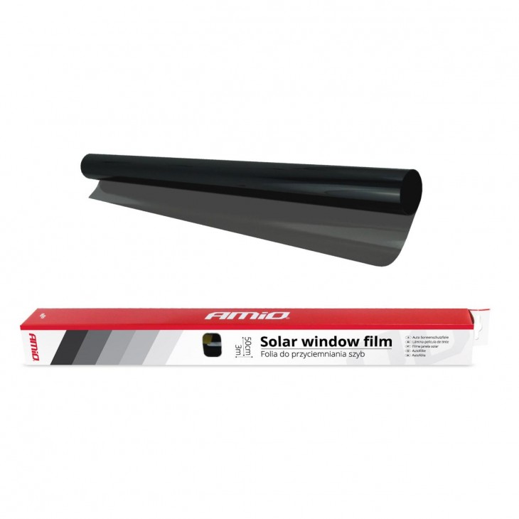 Folie fumurie pentru geamuri Dark Black 0.5 x 3m (15%) - AVX-AM01652 - AMIO