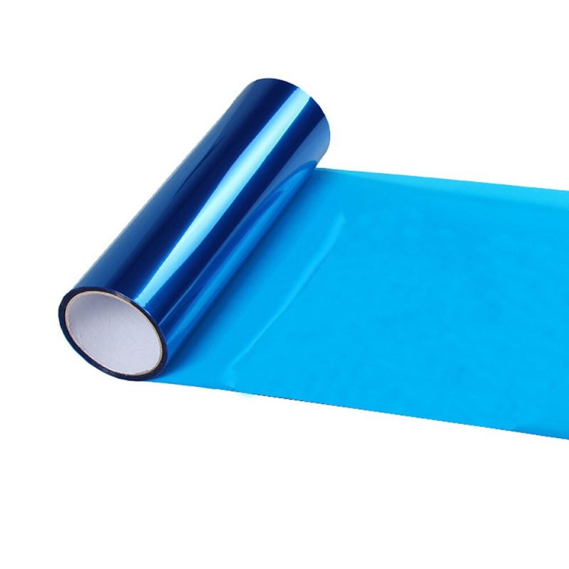 Folie protectie faruri / stopuri auto - Albastru (pret/m liniar) - 053