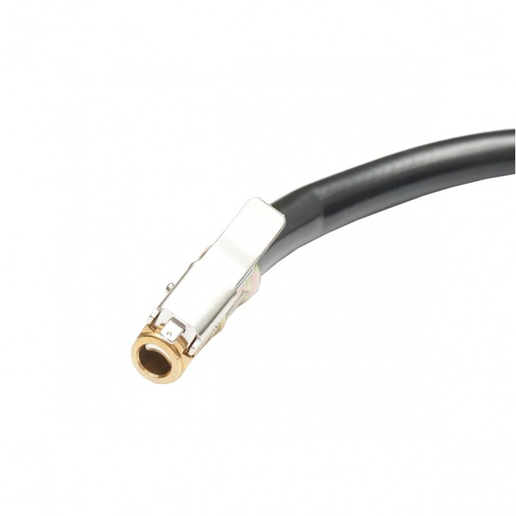 Furtun pneumatic pentru compresor cu conector si mufa de umflat roti, lungime 12m, destinat camioanelor si autoutilitarelor - AVX-T140-1 - AVEX