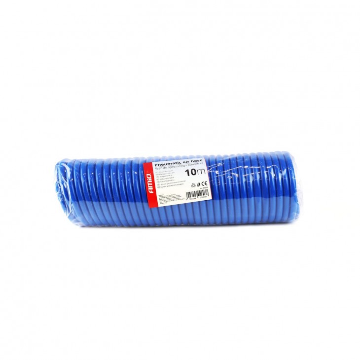 Furtun spiralat pentru aer comprimat din PE, 5 x 8mm, lungime 10m, PT-04 - AVX-AM02603 - AMIO