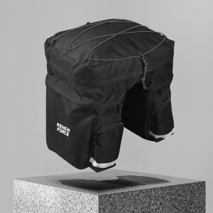 Geanta Dubla de transport pentru biciclete, impermeabila, capacitate 60l, dimensiuni: 44 x 44 x 20 cm - AVX-WT-BP-DOUBLE10 - AVEX