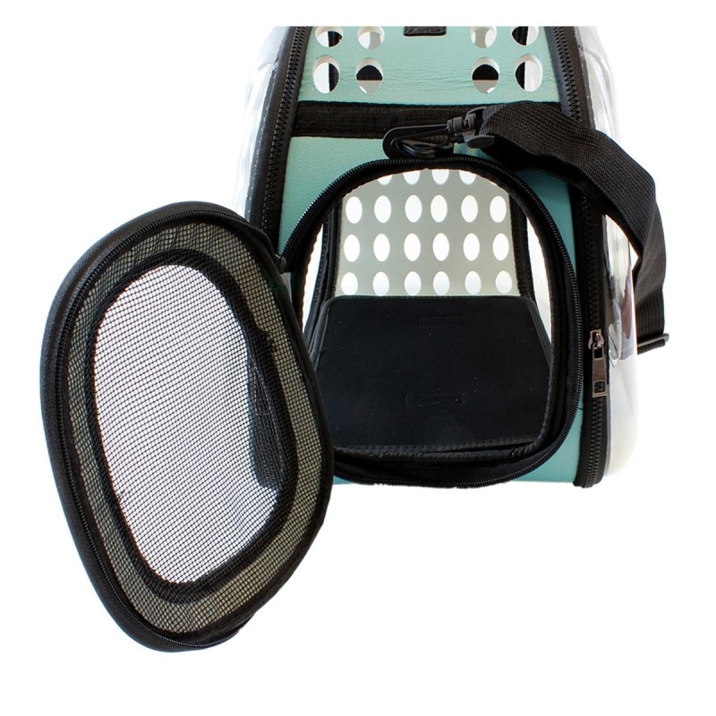 Geanta de Transport pentru Caine sau Pisica ALBASTRU - TRANSPARENT AG644M - AVX-AG644M - AVEX