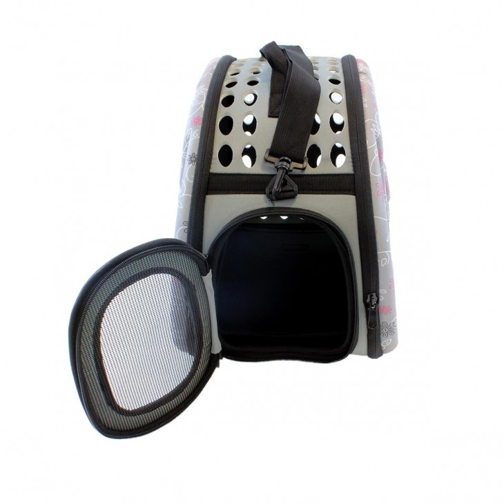 Geanta de Transport pentru Caine sau Pisica culoare Gri marime XXL AG644G - AVX-AG644G - AVEX