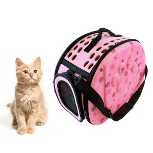 Geanta de Transport pentru Caine sau Pisica culoare Roz, marime XXL AG644H