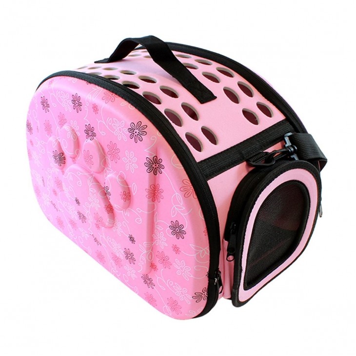 Geanta de Transport pentru Caine sau Pisica culoare Roz, marime XXL AG644H - AVX-AG644H - AVEX