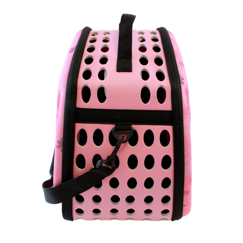 Geanta de Transport pentru Caine sau Pisica culoare Roz, marime XXL AG644H - AVX-AG644H - AVEX