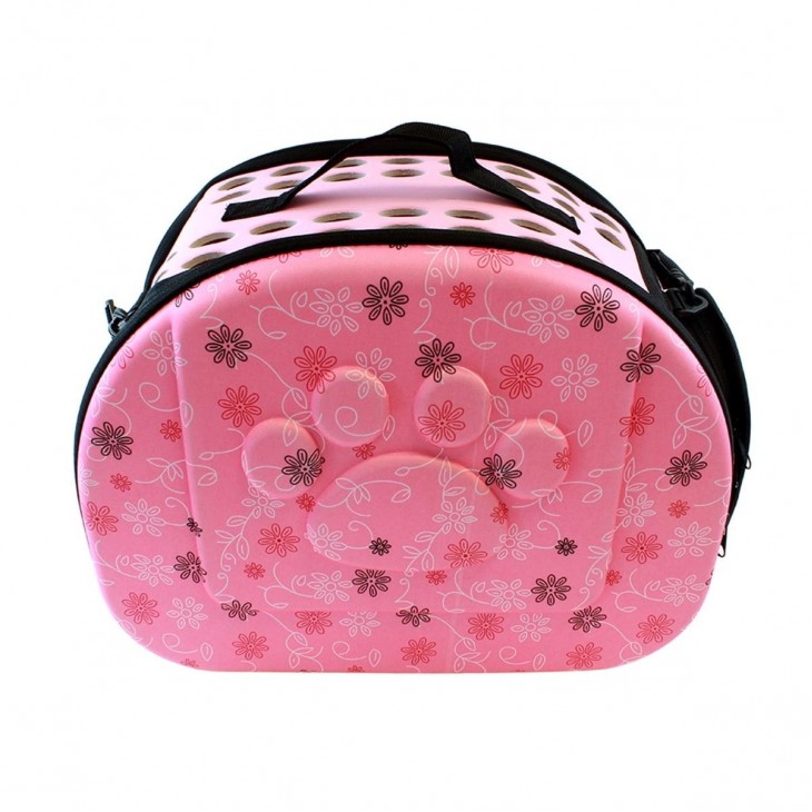 Geanta de Transport pentru Caine sau Pisica culoare Roz, marime XXL AG644H - AVX-AG644H - AVEX