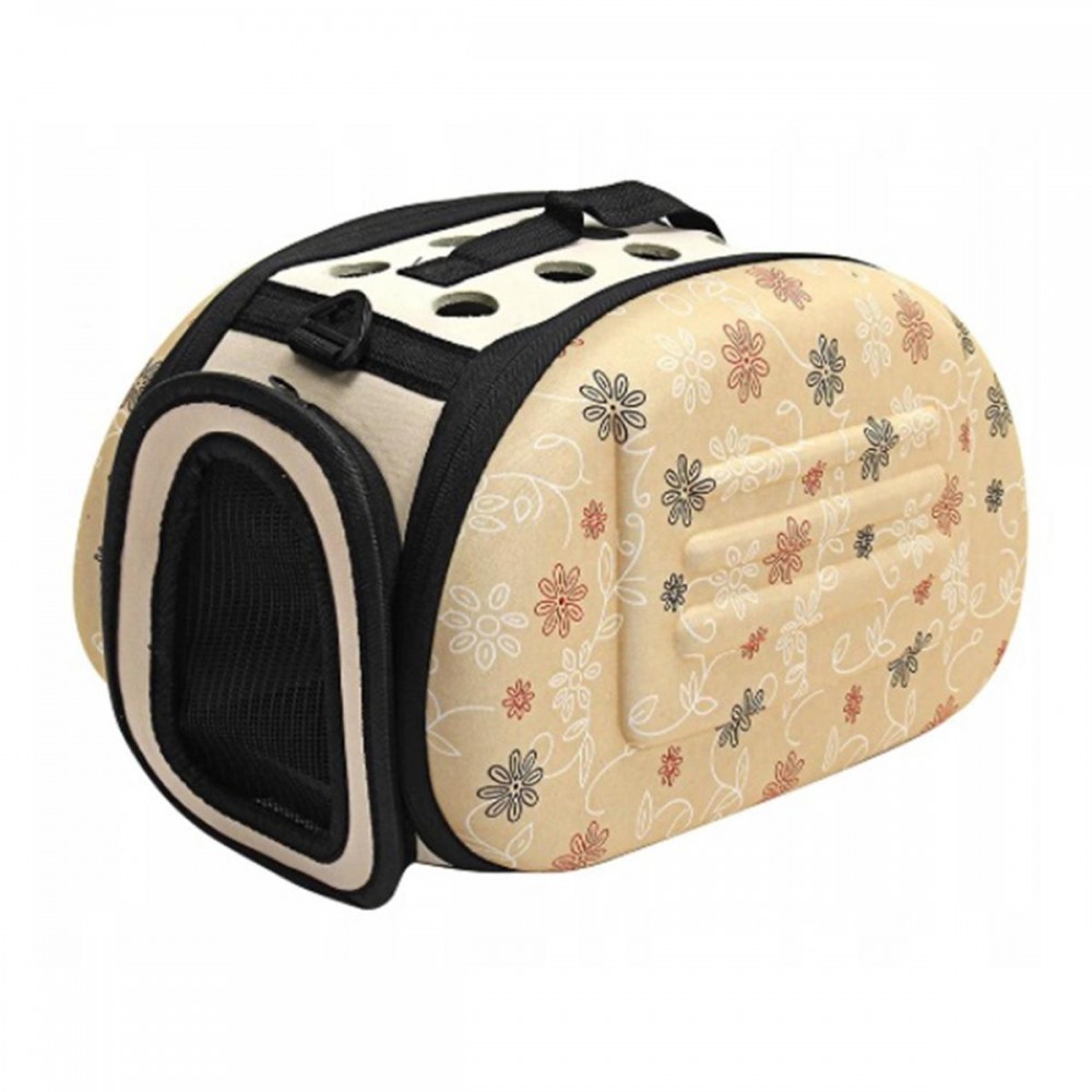 Geanta de transport pentru caine sau pisica culoare Beige AG644T - AVX-AG644T - AVEX