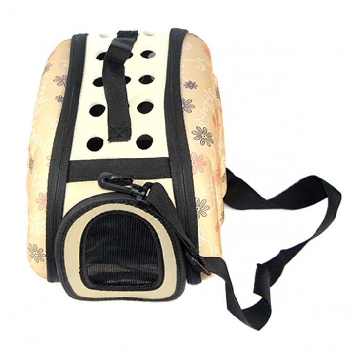 Geanta de transport pentru caine sau pisica culoare Beige AG644T - AVX-AG644T - AVEX