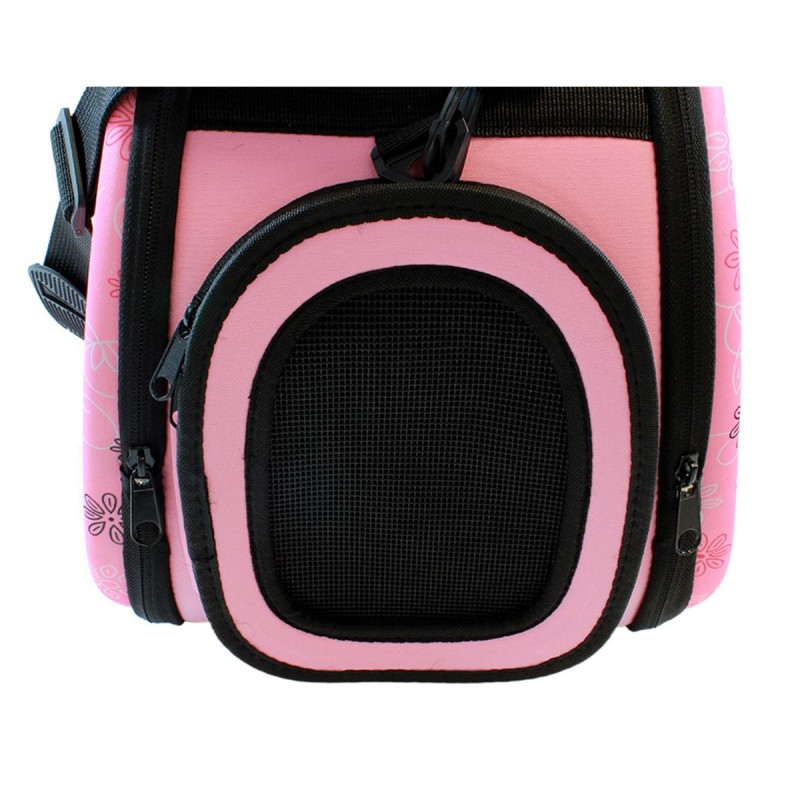 Geanta de transport pentru caine sau pisica marime L culoare Roz AG644S - AVX-AG644S - AVEX