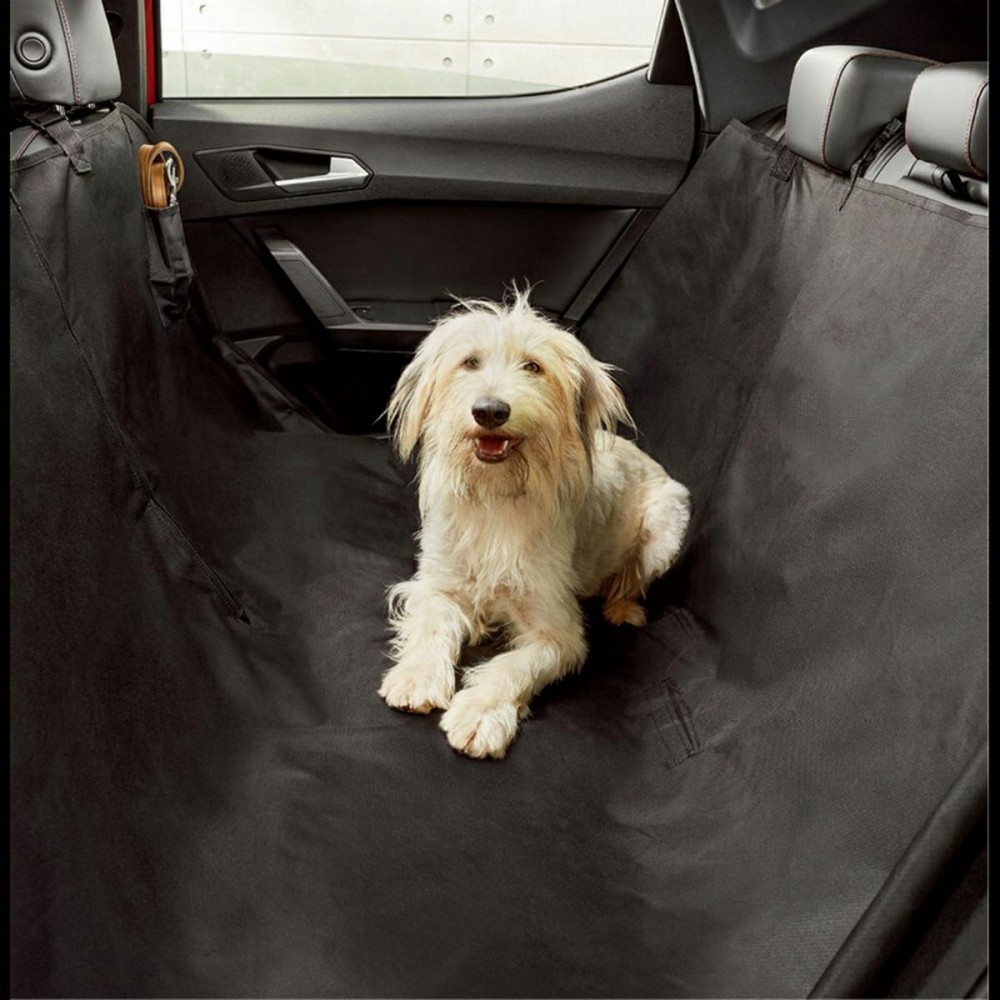 Husa Auto pentru transport Caine sau Pisica, 142 x 142 cm, culoare neagra - AVX-AG447A - AVEX