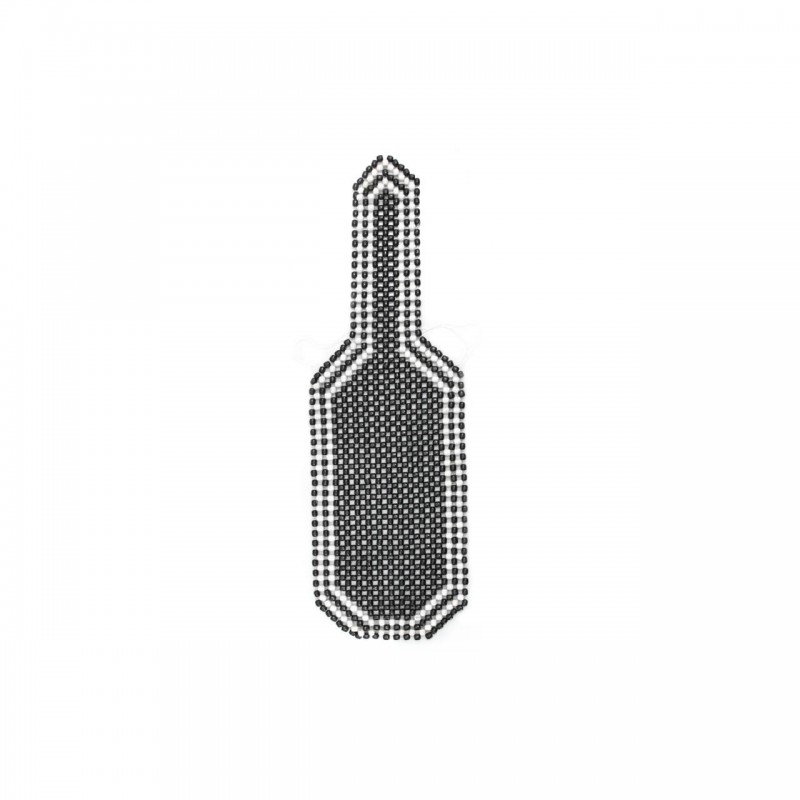 Husa auto cu bile de masaj din lemn (negru cu alb)