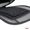 Husa scaun auto cu bile de masaj si suport lombar, dimensiuni 98 x 49 cm, culoare Neagra - AVX-AM03645 - AMIO