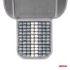 Husa scaun auto cu bile de masaj, suport lombar si tetiera, dimensiuni 131 x 46 cm, culoare Gri - AVX-AM03647 - AMIO