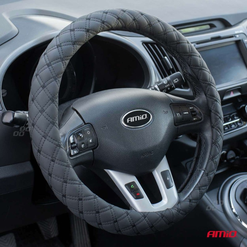 Husa volan Black Seam, SWC-41-M (37-39cm) - AVX-AM02814 - AMIO