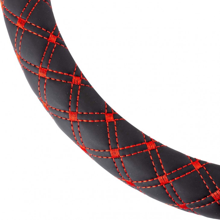 Husa volan Red Seam, SWC-40-M (37-39cm) - AVX-AM02813 - AMIO