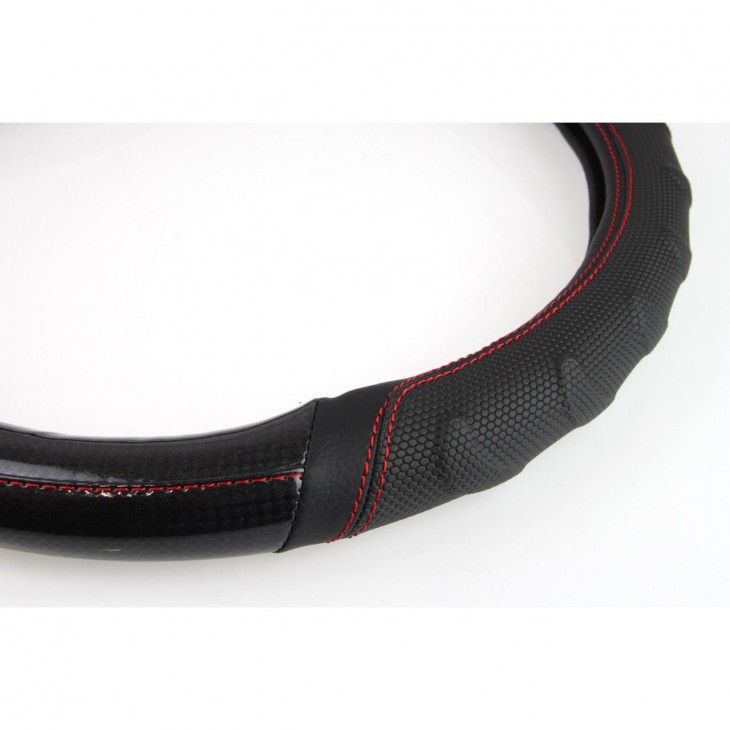 Husa volan Waves + cusatura rosie SWC-21-M (37-39cm) - AVX-AM01698 - AMIO