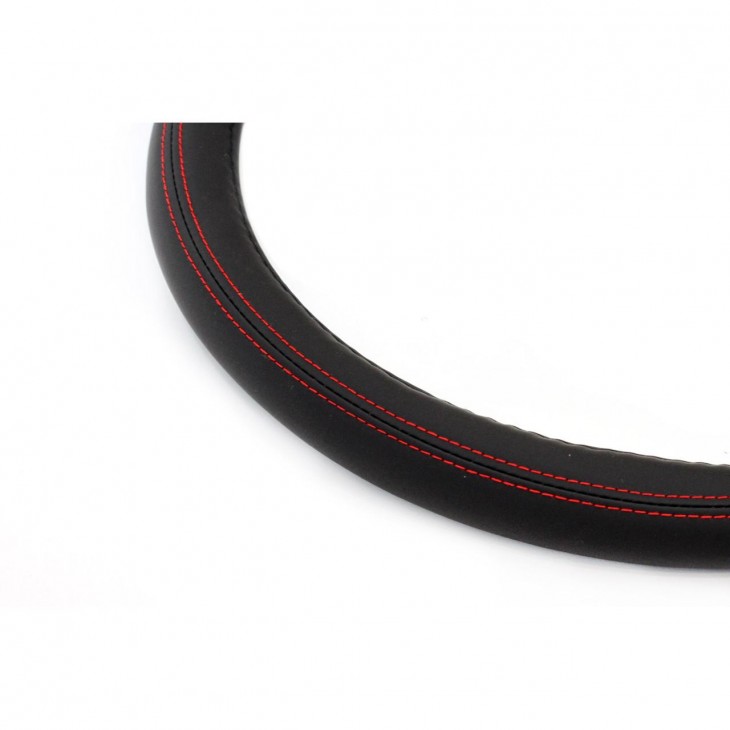 Husa volan cusatura rosie SWC-01-M (37-39cm) - AVX-AM01355 - AMIO