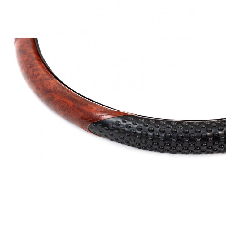 Husa volan imitatie lemn SWC-11-M (37-39cm) - AVX-AM01369 - AMIO