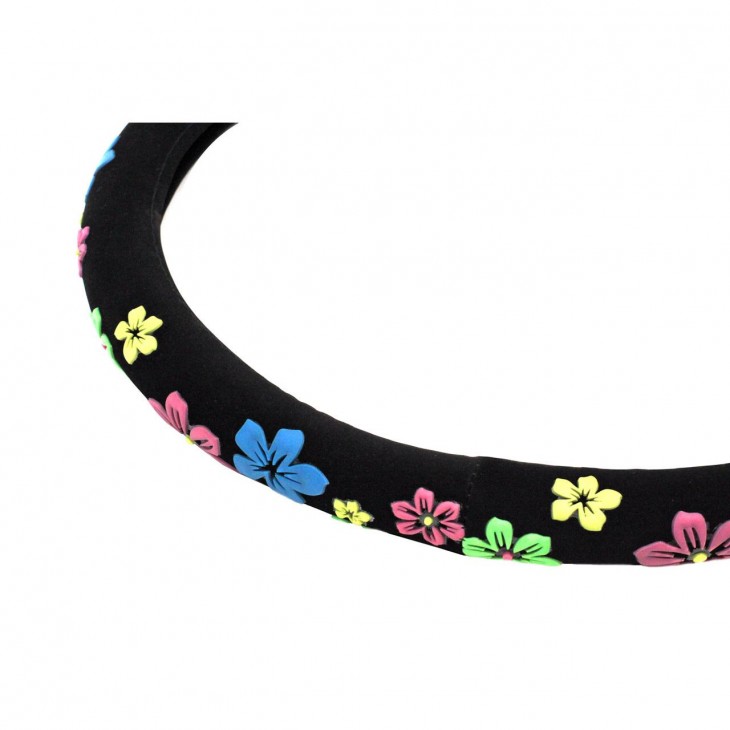 Husa volan model Floral  SWC-13-M (37-39cm) - AVX-AM01376 - AMIO