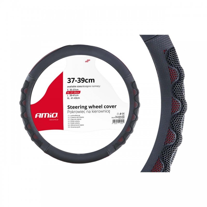 Husa volan model Honeycomb SWC-25-M (37-39cm) - AVX-AM02562 - AMIO