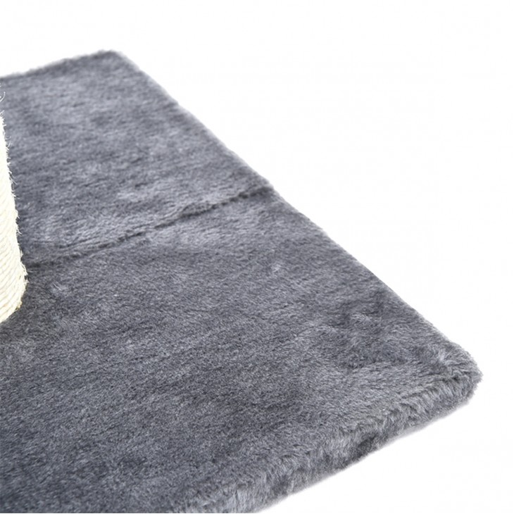 Jucarie interactiva pentru pisici, model stalp cu ciucur, 100cm, culoare bej - AVX-ZW6C - AVEX
