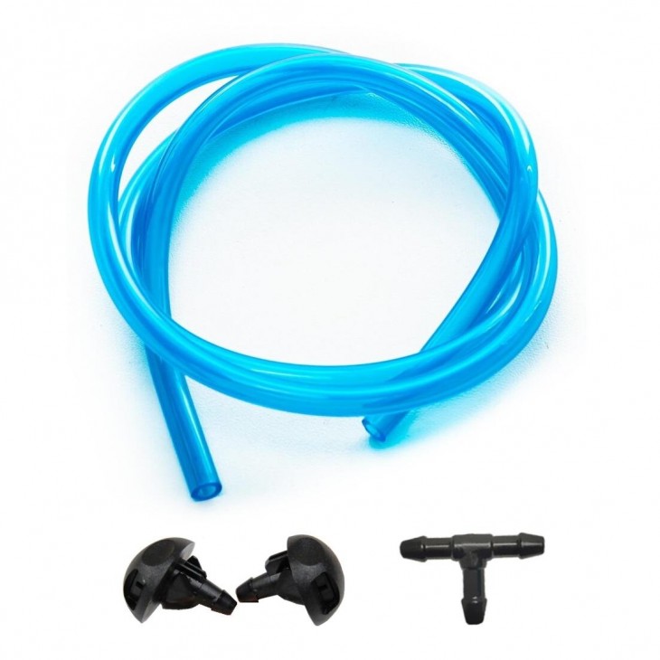 Kit Universal cu 2 diuze spalare parbriz tip perdea + teu + furtun, lungime 175 cm - AVX-T5078 - AVEX