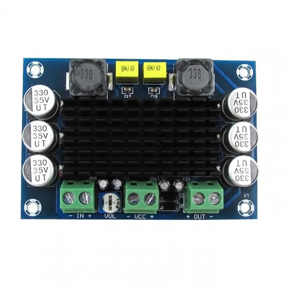 Kit amplificator Mono, Clasa D, putere 1 x 100W, TPA3116D2 - AVX-KIT021 - AVEX