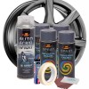 Kit complet reparatie si vopsire jante culoare Gri Inchis, V4