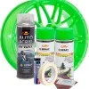Kit complet reparatie si vopsire jante culoare Verde Fluorescent, V2 Kit complet reparatie si vopsire jante culoare Verde Fluorescent, V2