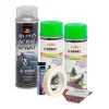 Kit complet reparatie si vopsire jante culoare Verde Fluorescent, V2 Kit complet reparatie si vopsire jante culoare Verde Fluorescent, V2