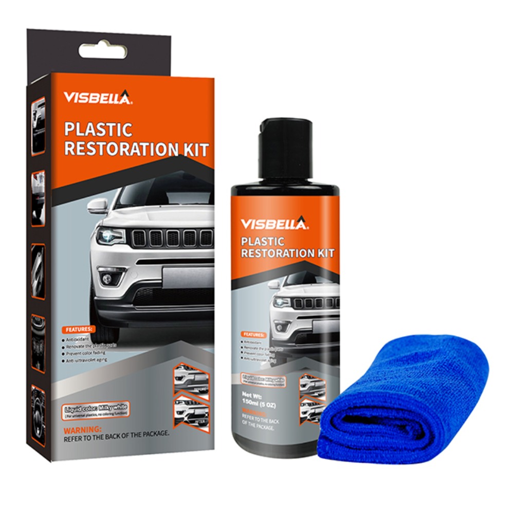 Kit restaurare, lustruire si intretinere elemente din plastic, Visbella - AVX-T160223-1 - AVEX