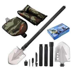 Kit turistic SURVIVAL ESSENTIAL 16in1 pentru iubitorii de natura, dedicat Off-Road, ATV, SSV, Quad