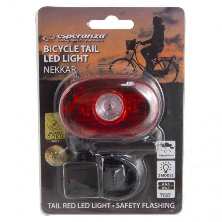 Lampa Spate LED pentru bicicleta NEKKAR EOT007 - AVX-EOT007 - Esperanza