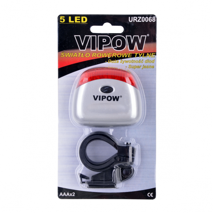 Lampă Spate LED pentru bicicleta URZ0068 - AVX-URZ0068 - VIPOW