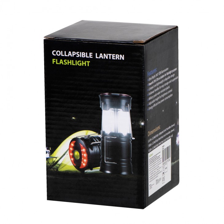 Lampa Turistica LED, 3in1, extensibila, 4 moduri de lucru (cort, tabara, camping, rulota, calatorii, expeditii) - AVX-KX4992 - AVEX