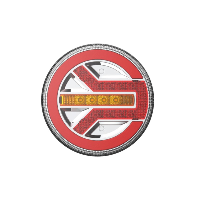 Lampa spate multifunctionala cu LED stanga/dreapta, efect neon circular - AVX-AM02371 - AMIO