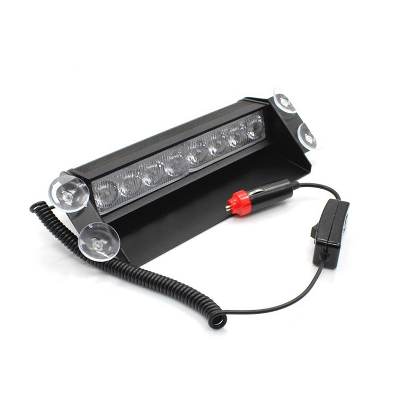 Lampa stroboscopica LED, montaj in parbriz, 8W, culoare Orange - AVX-T091019-4 - AVEX