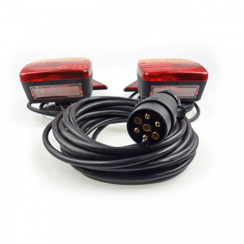 Lampi spate cu magnet pentru remorca 02095 - AVX-AM02095 - AMIO